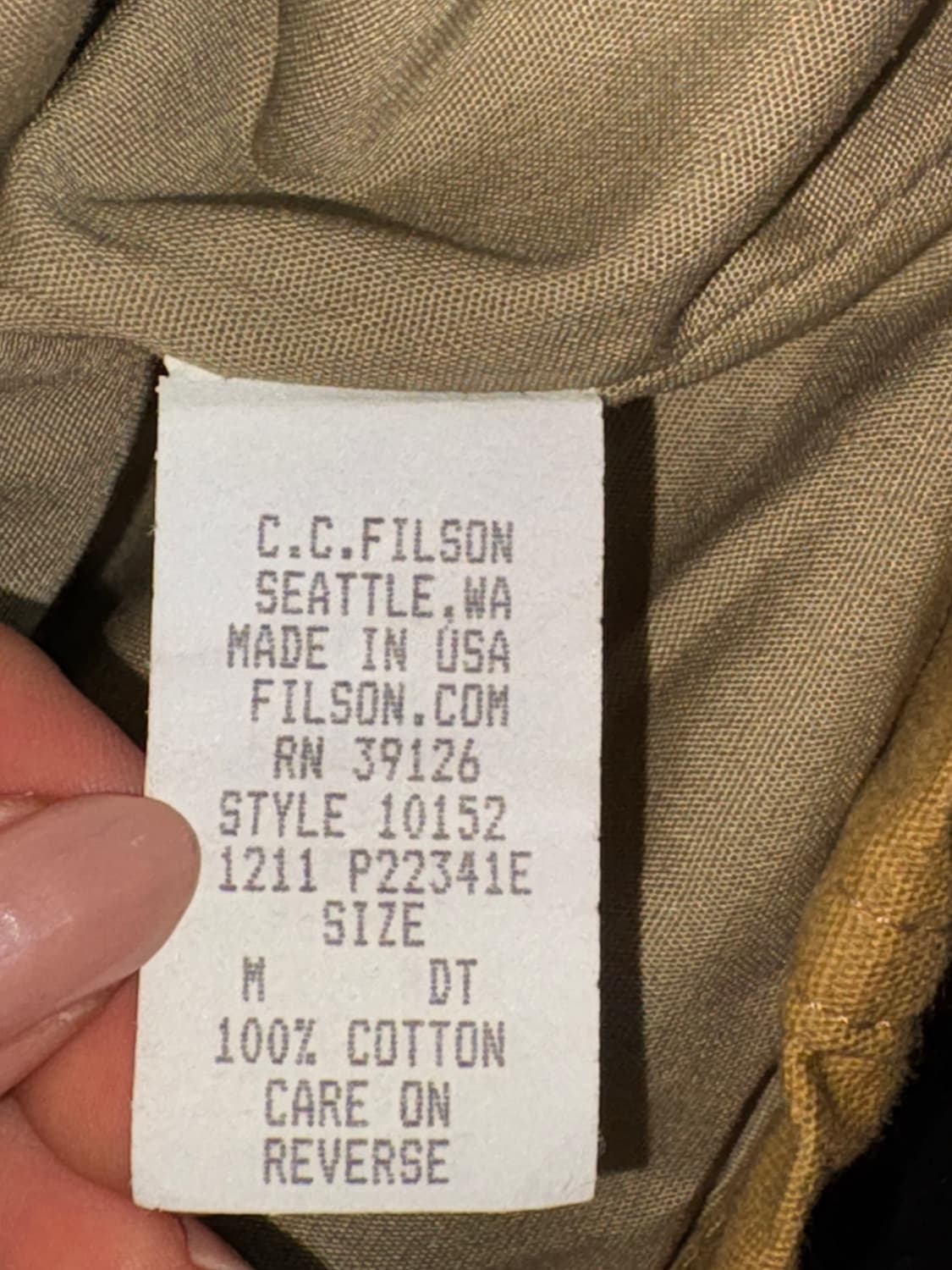 Filson 필슨 헌팅자켓  상품이미지8