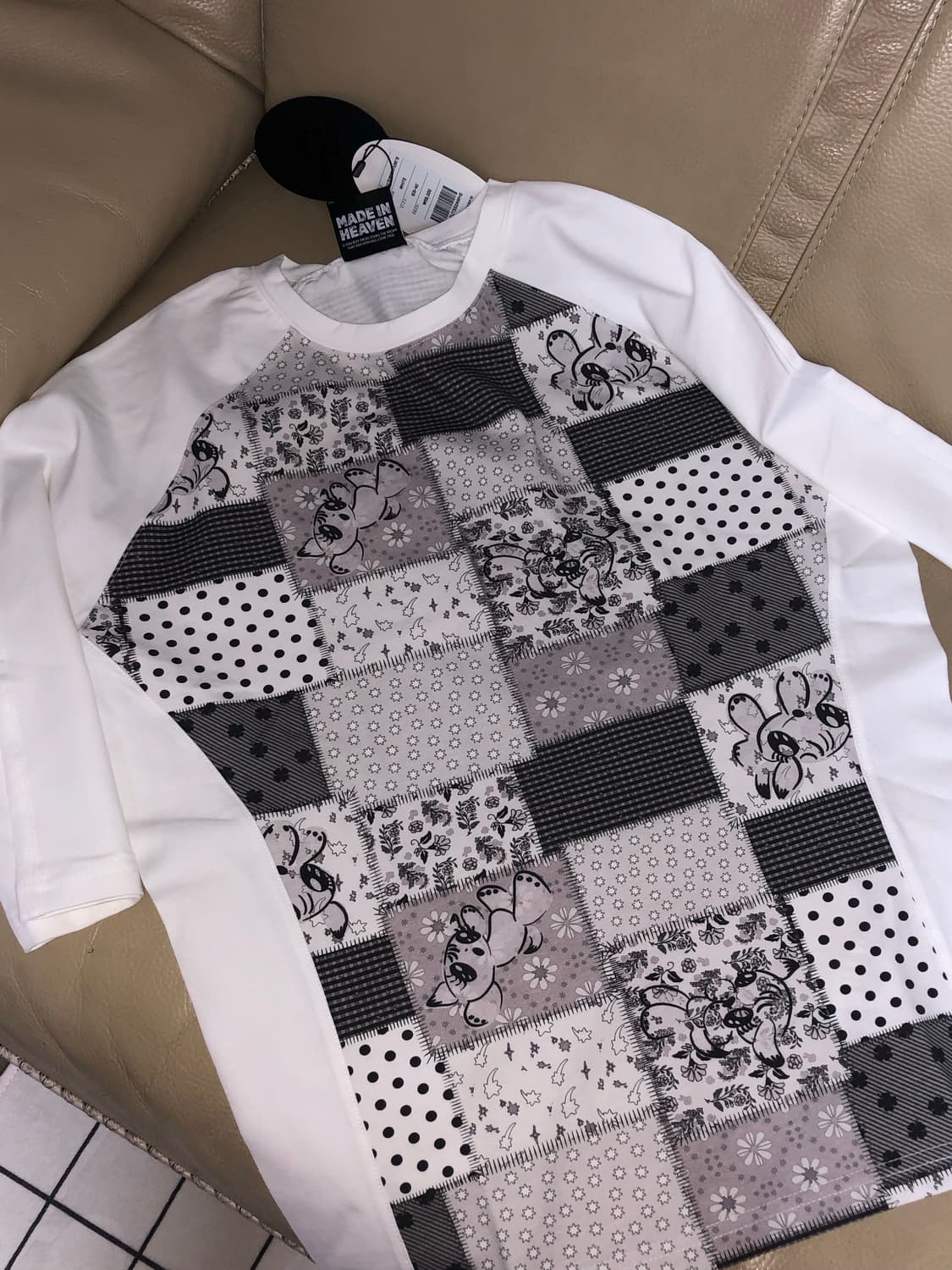 나이스고스트클럽 패치워크티 상품이미지1