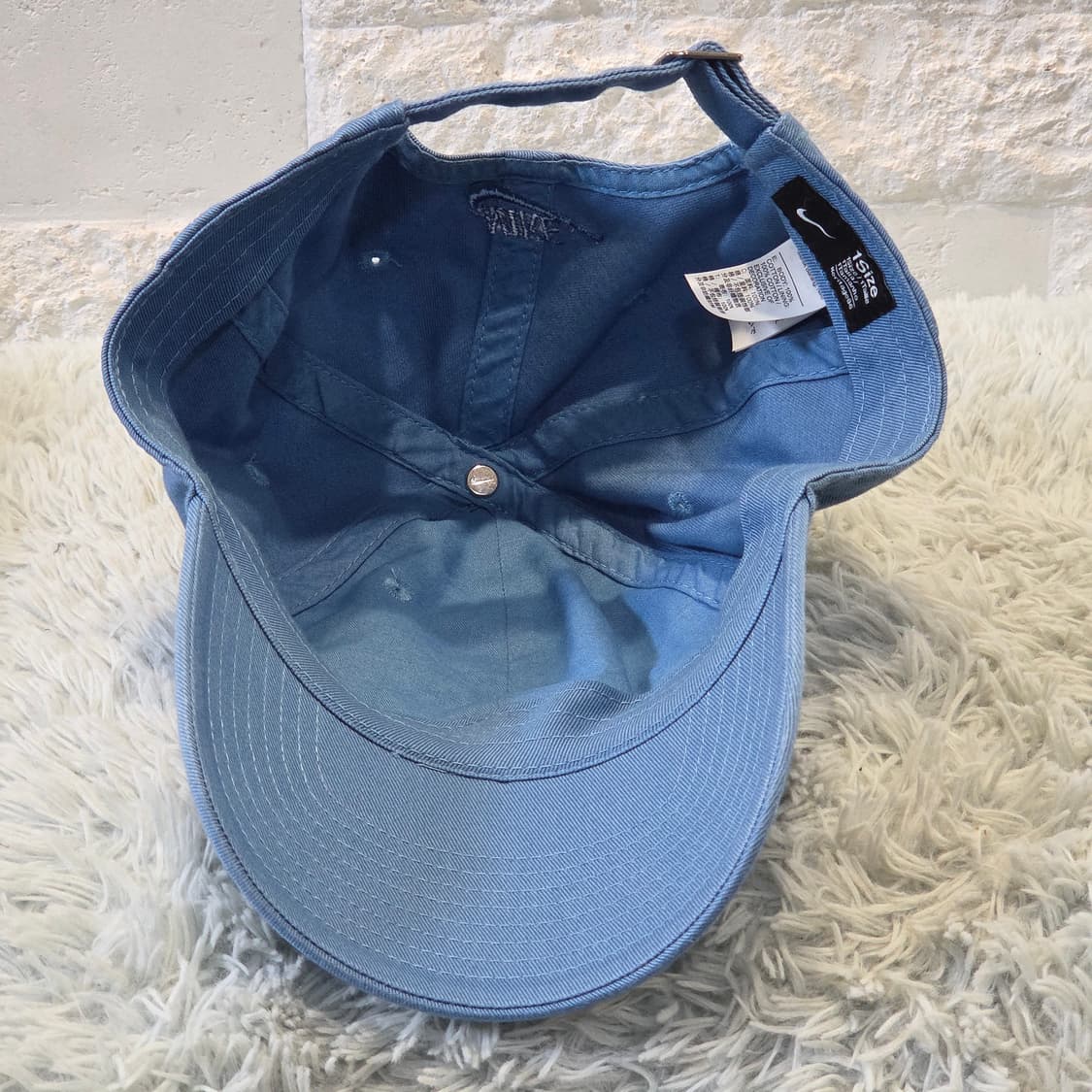 L8-10:나이키 저스트두잇 코튼 캡 라이트블루(Free약 54-60) 상품이미지6