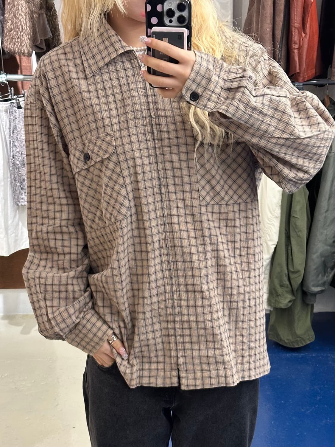 Wit ford 체크셔츠  상품이미지2