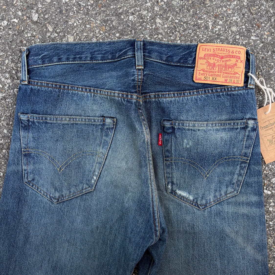00s 리바이스 501XX 디스트로이드 셀비지 데님 (28) 상품이미지5