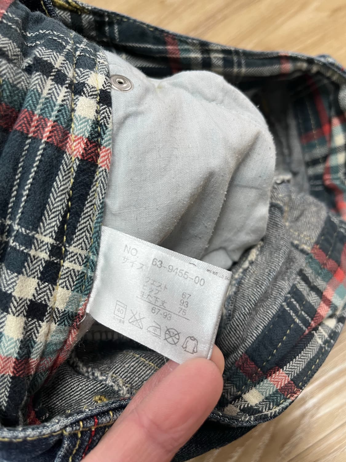 Surf Up 리페어드 빈티지 청바지 28 상품이미지9