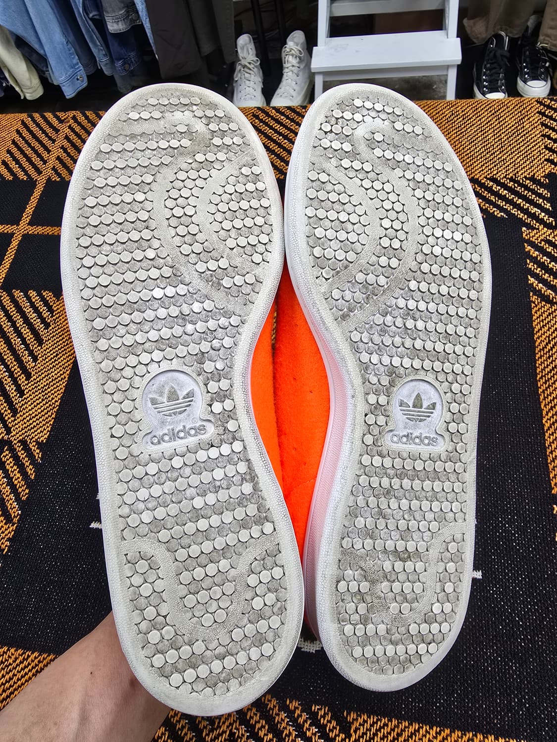 아디다스 스탠스미스 오렌지 운동화 (1840) 상품이미지5