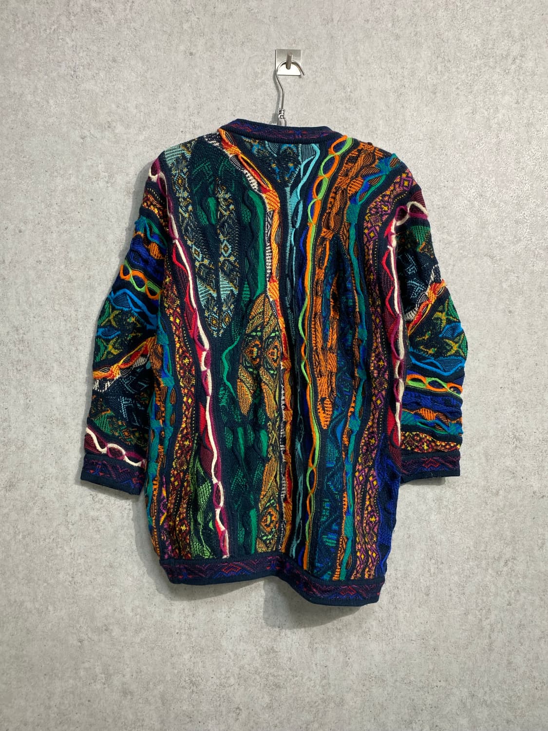 [M] 90s Coogi 쿠지 케이블 니트 상품이미지4