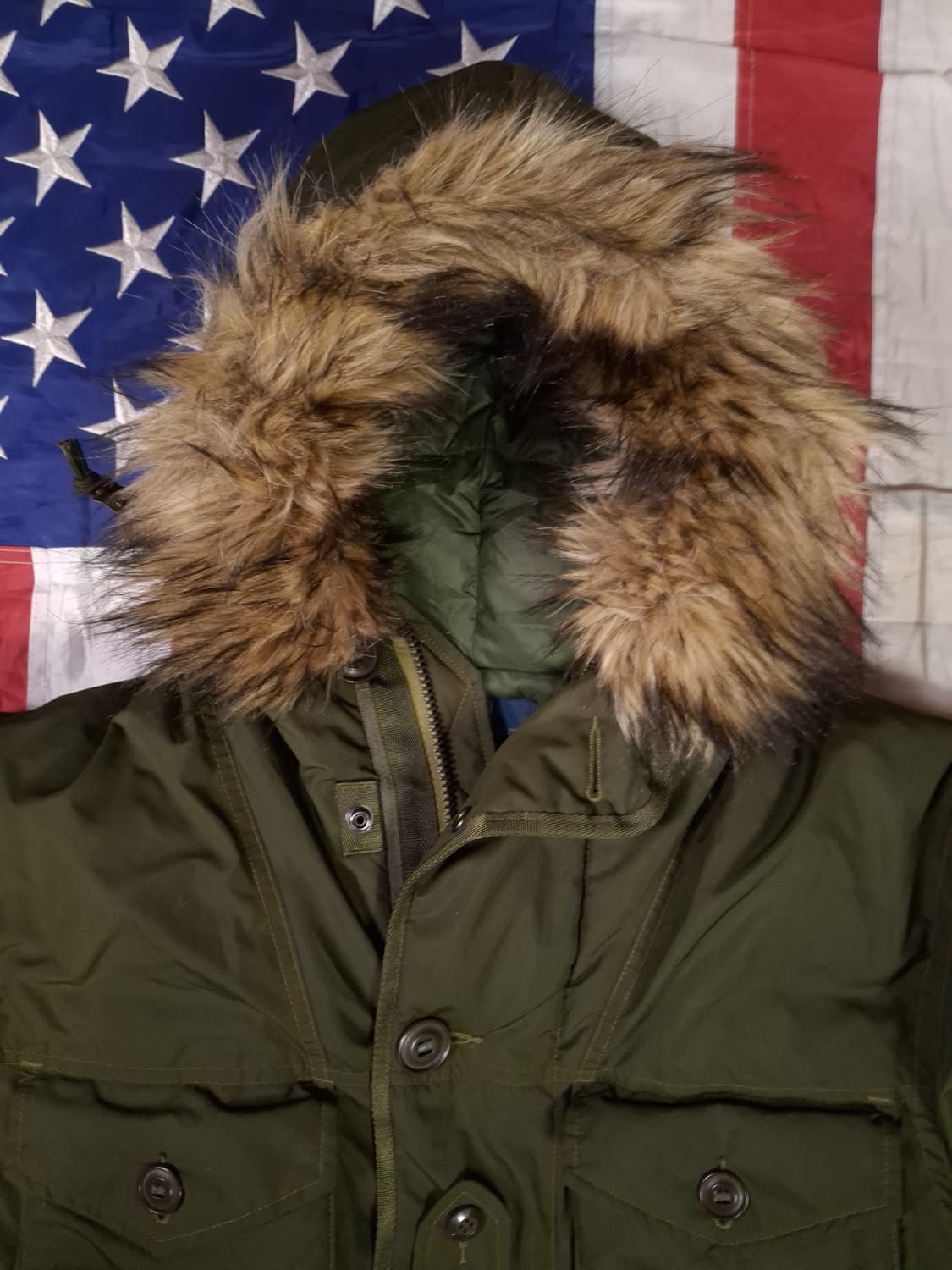 오리지날 랄프로렌폴로 캐나다군 IECS 밀리터리 파카 상품이미지3