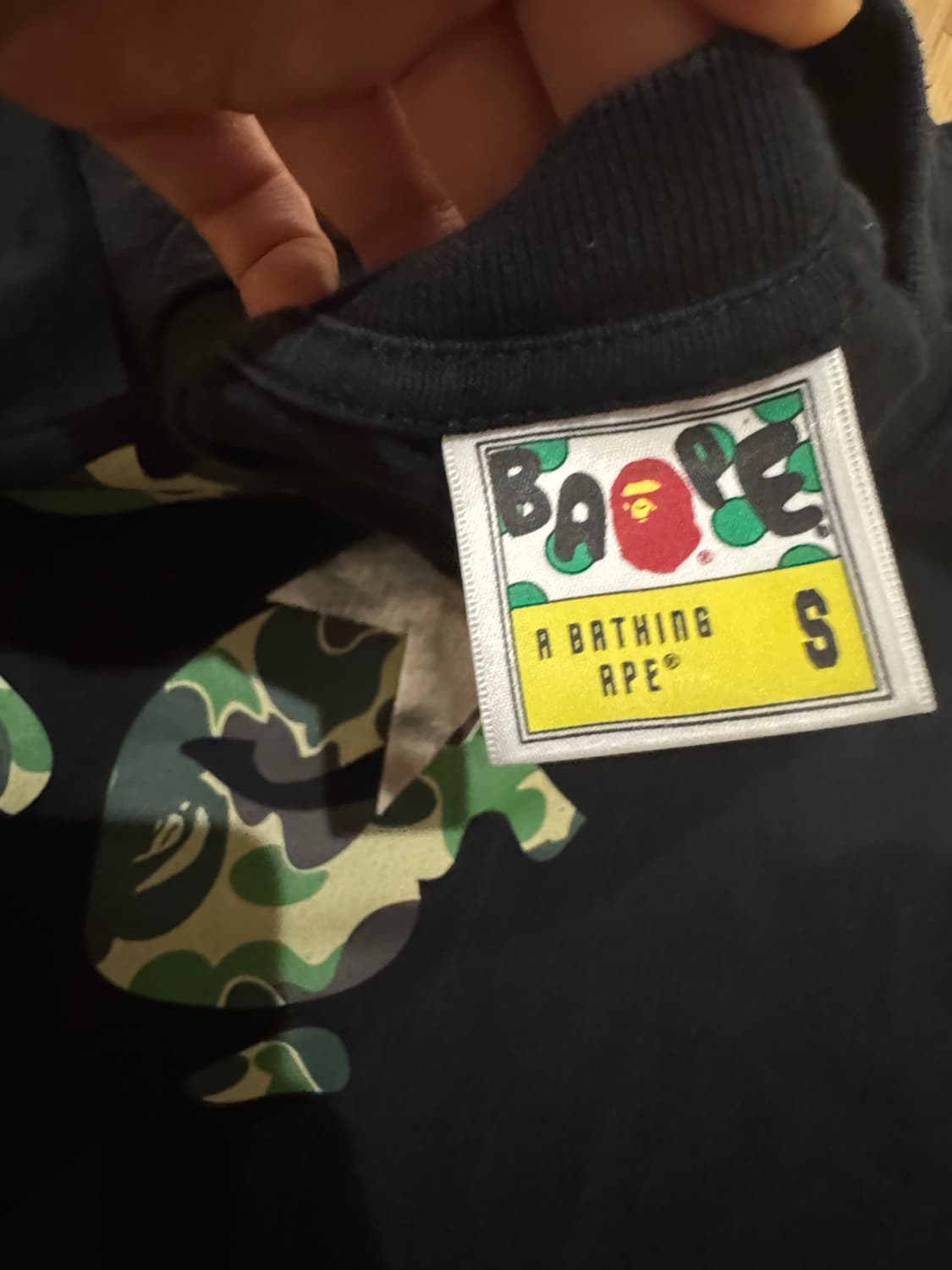 베이프 카모 반팔 s 상품이미지5