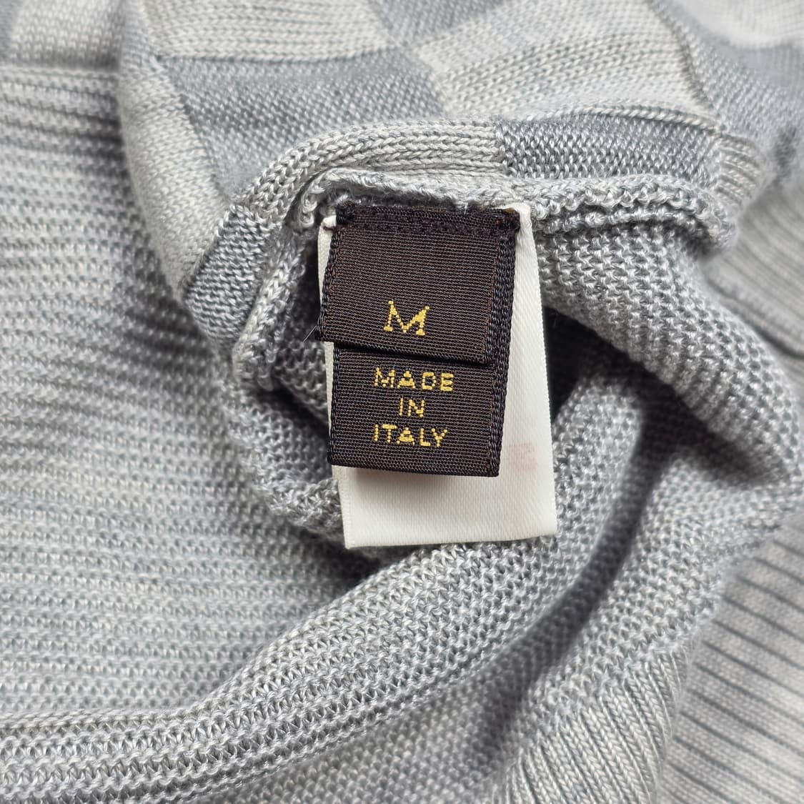 루이비통 다미에 체크 실크 니트 상품이미지5