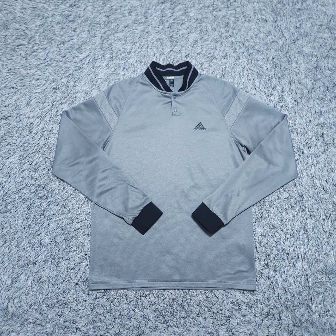 아디다스골프) L 남자 웜 투버튼 긴팔티셔츠 / 왕눈이샵 상품이미지1