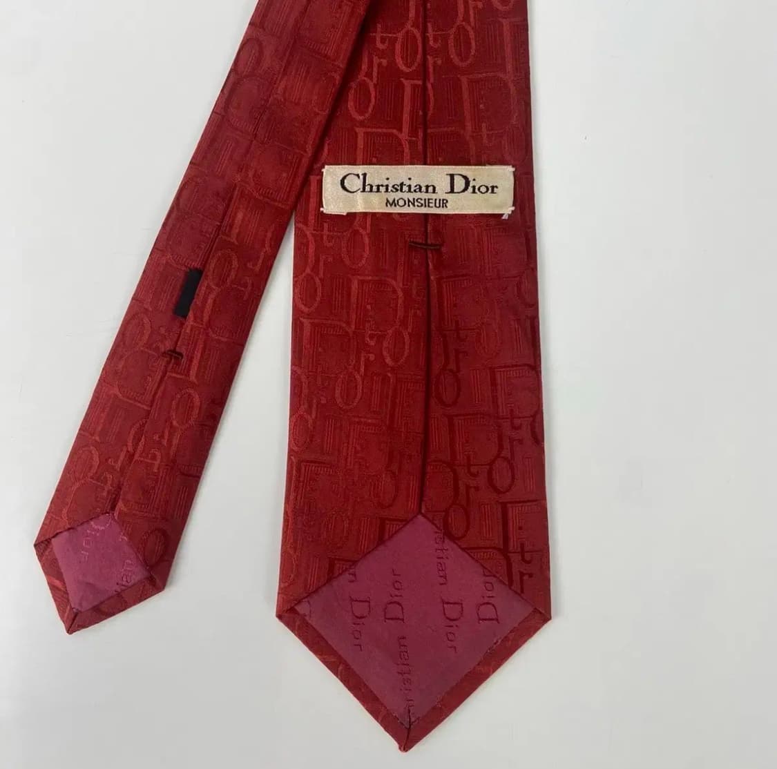크리스찬 디올(Dior) 오블리크 정품 명품넥타이 상품이미지3