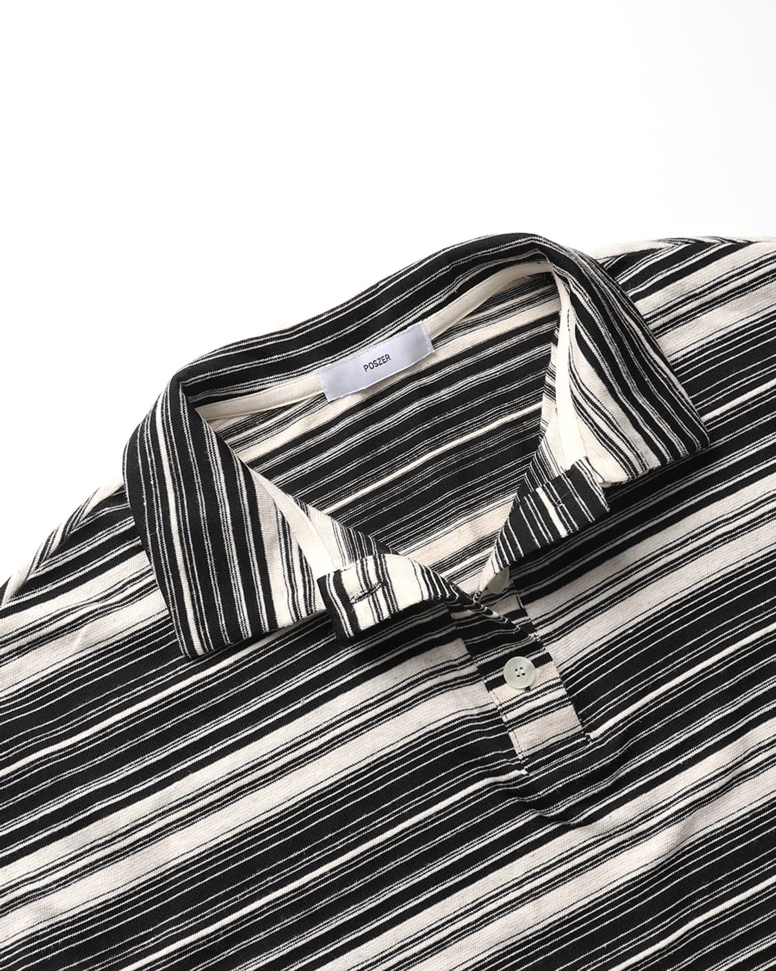 포저 POSZER stripe polo knit 상품이미지5