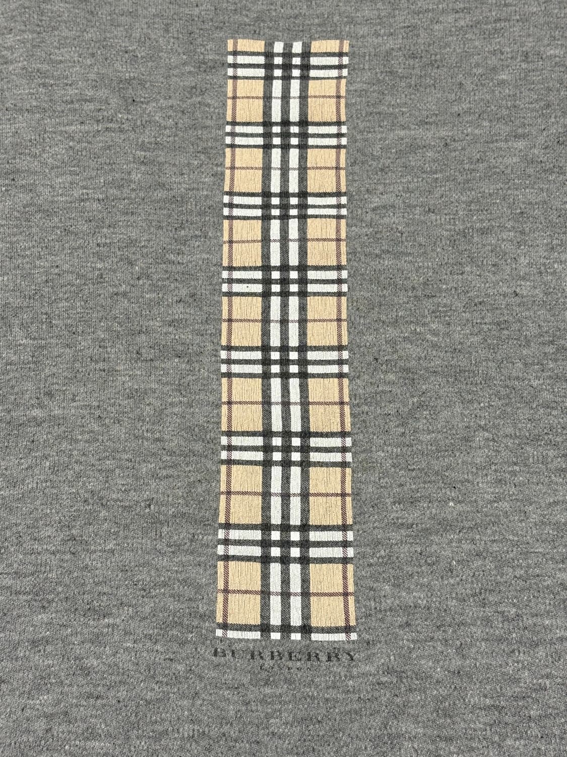 Burberry London Check Pattern Crop Tee 상품이미지7