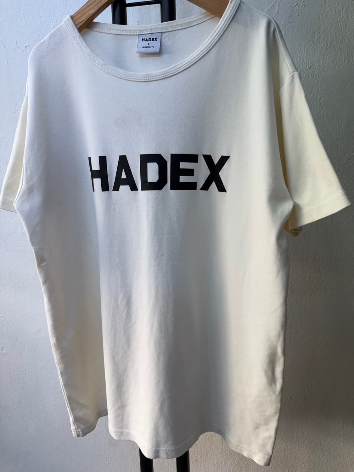 정품) HADEX 에이치덱스 반팔 티셔츠 L 상품이미지3