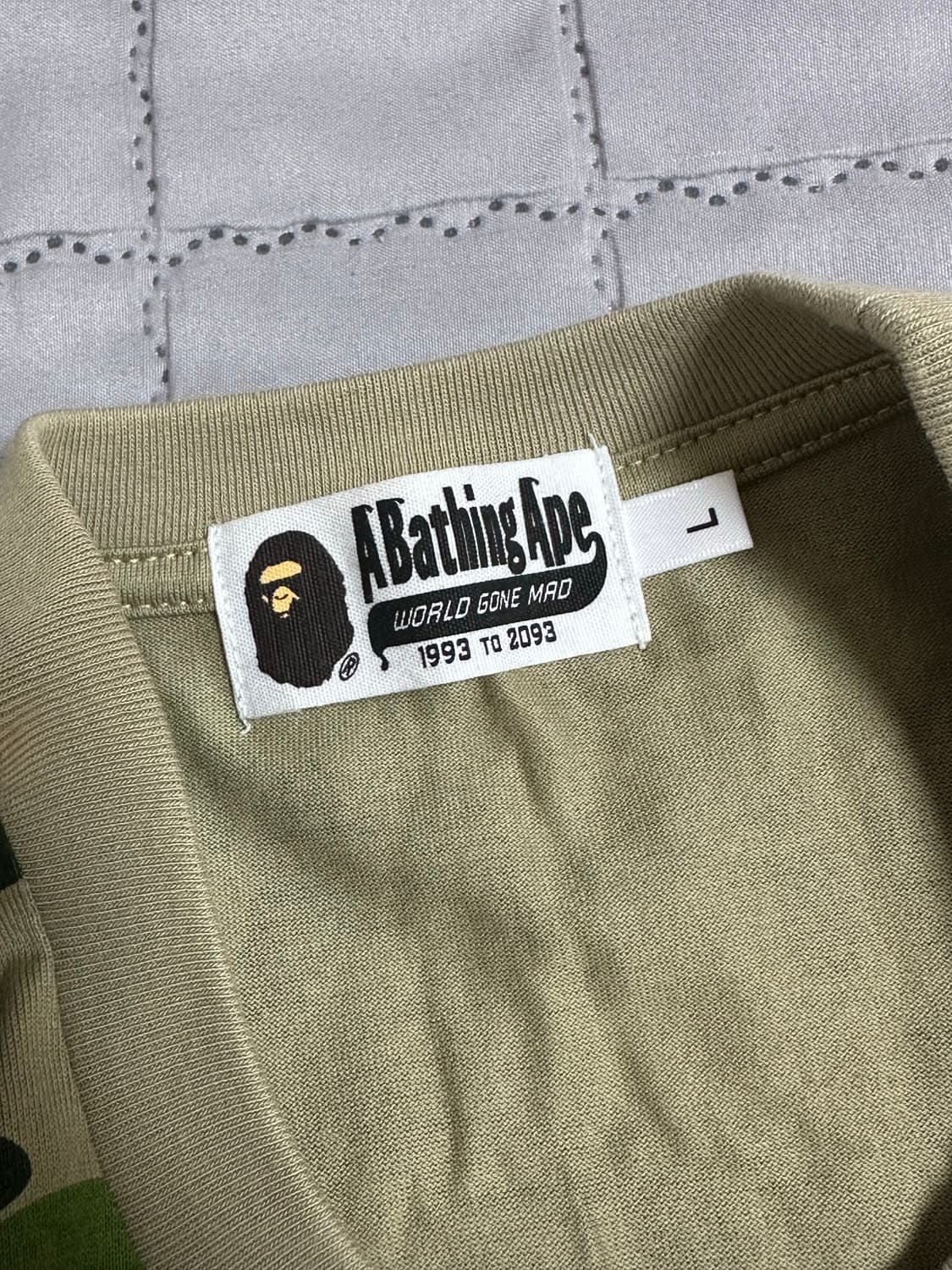 BAPE 117 ABC Camo College L/S 상품이미지3