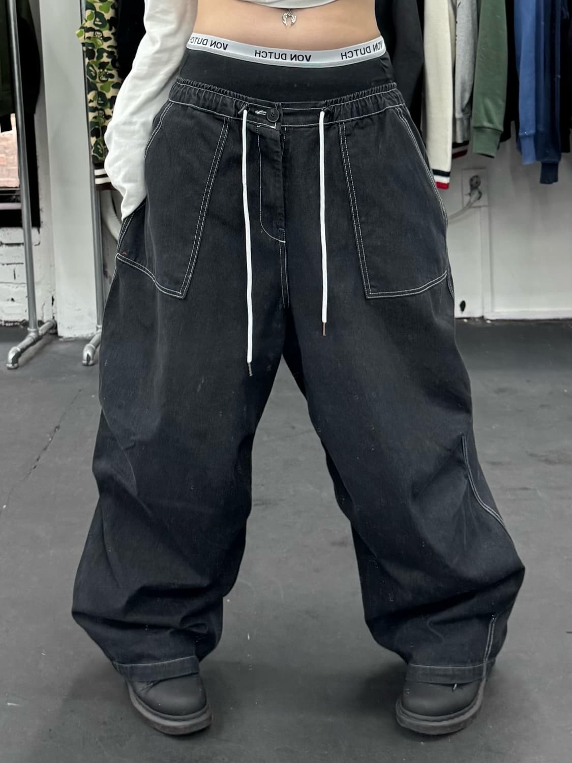 VTG 데님 벌룬팬츠 상품이미지1