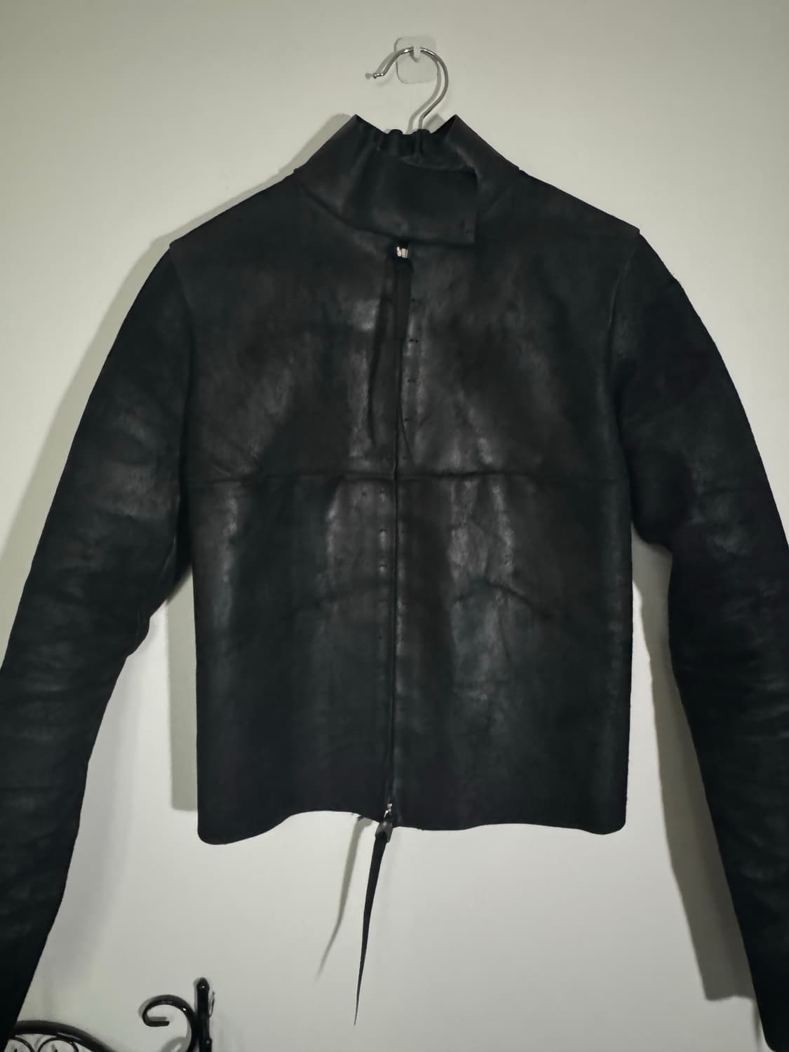 m.a+ Cross Seam Horse Leather Jacket 상품이미지1