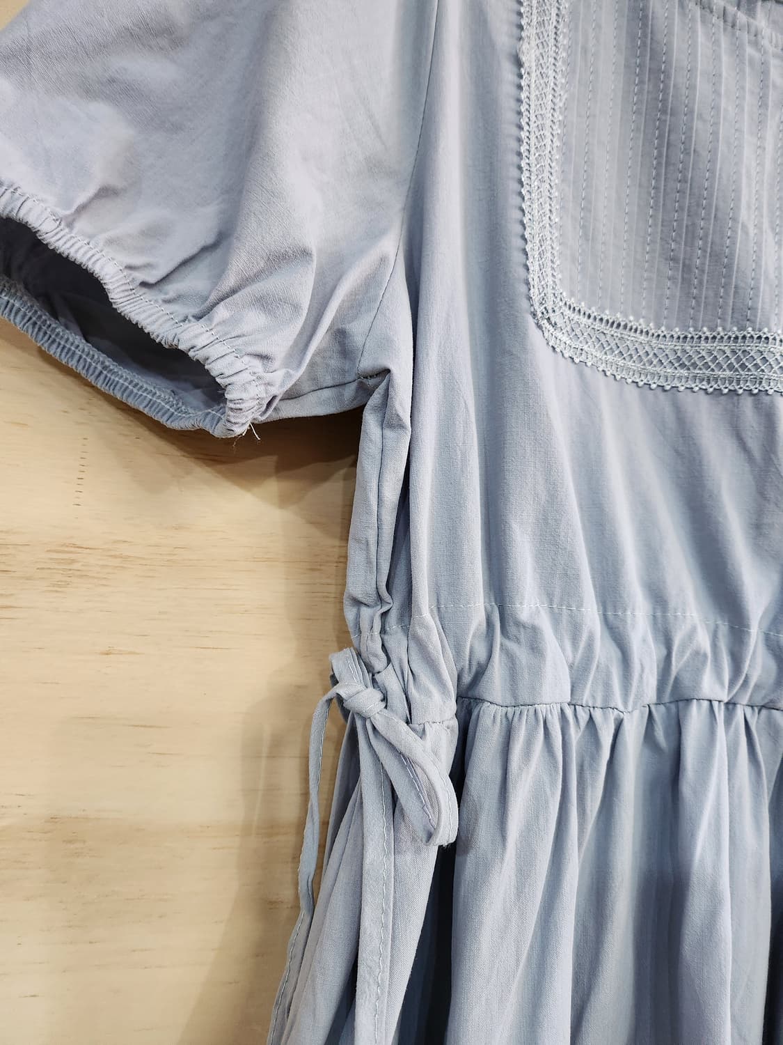 369) 허리조임 포인트 롱 원피스 상품이미지3