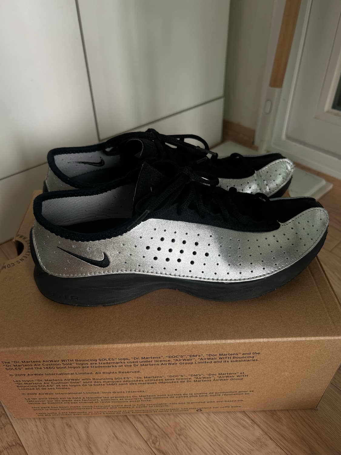 w 나이키 에어 슈퍼플라이 실버 상품이미지4