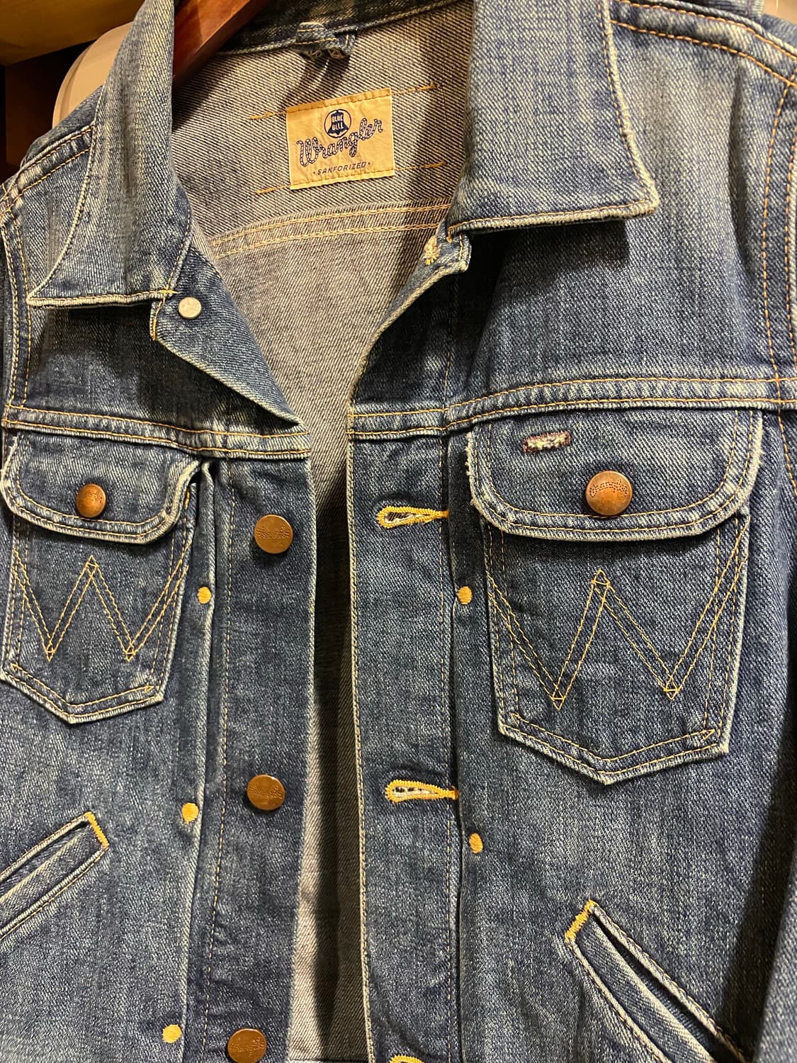 랭글러 데님 자켓 상품이미지4