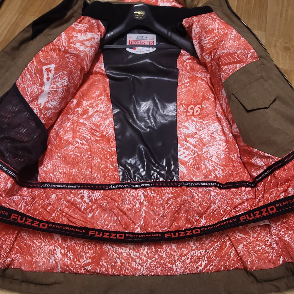 푸조 스키복 보드복 보드 스키 패딩 점퍼 자켓 거의 새옷 상품이미지5