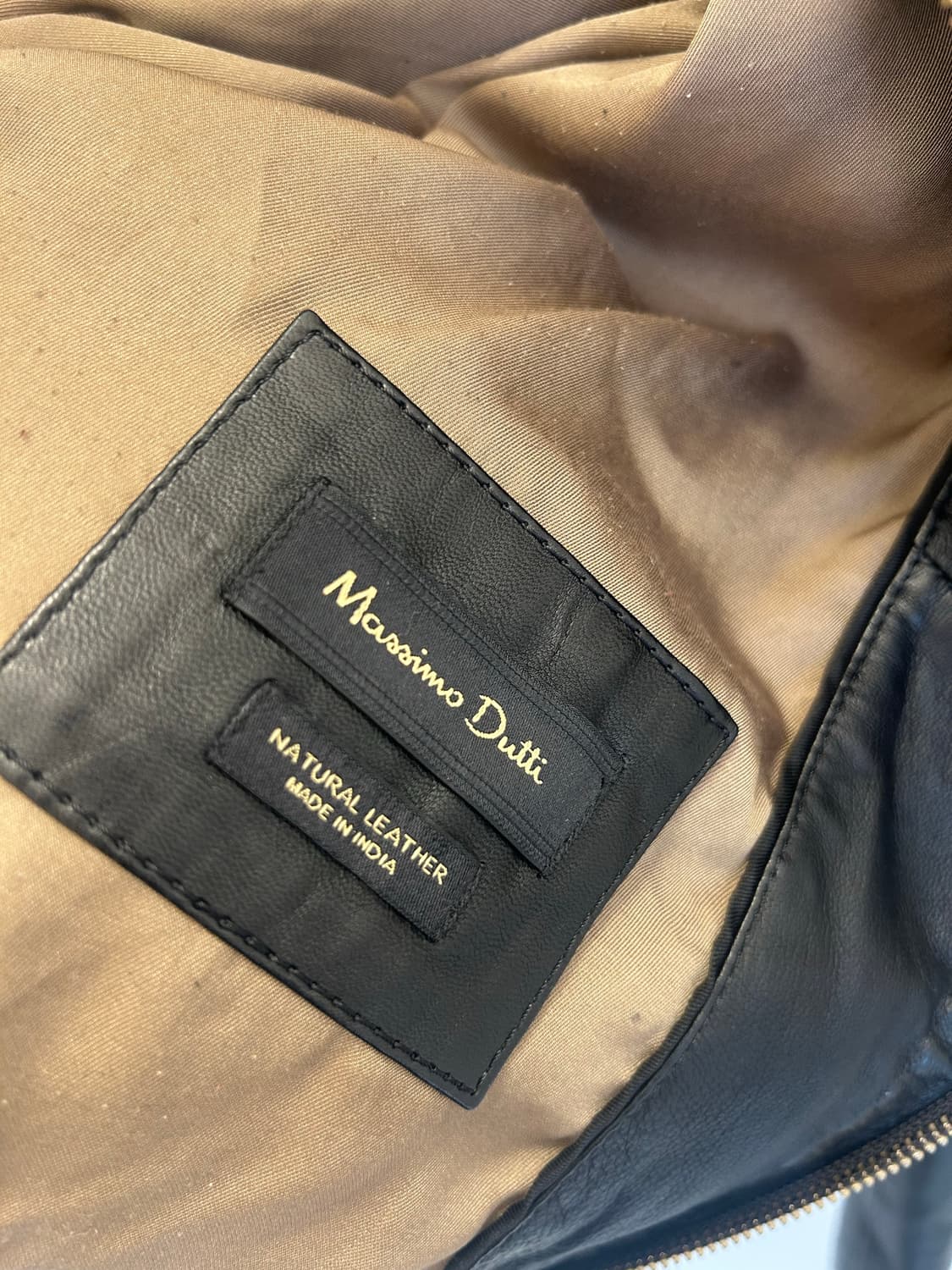 Massimo Dutti 가죽 자켓 상품이미지5