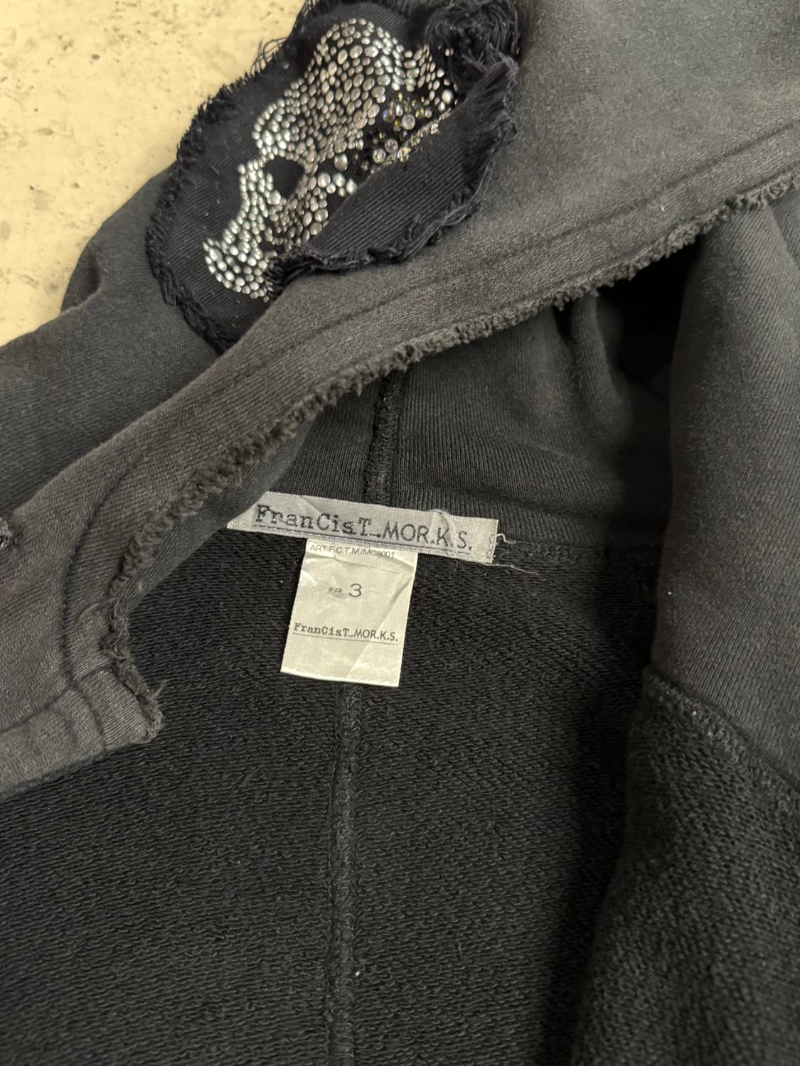 Francist Mor.K.S archive hood zip-up 상품이미지9