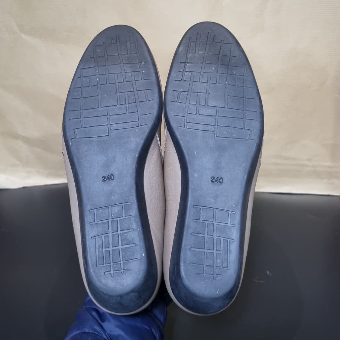 가이거 가죽앵클부츠240 굽4 상품이미지3