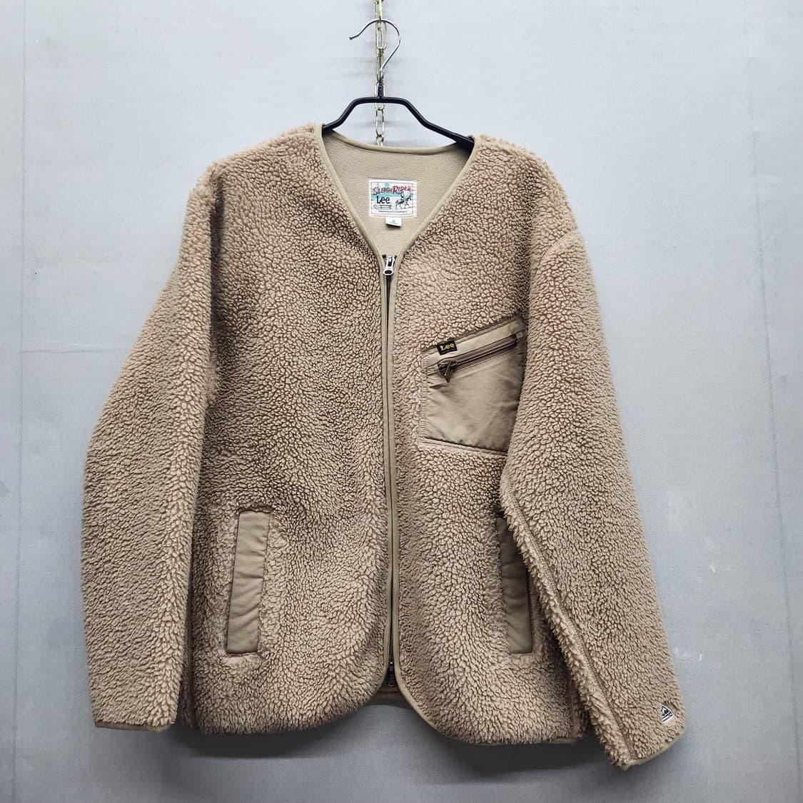 LEE 리 빅포켓 투웨이 노카라 플리스 S(XL) 상품이미지1