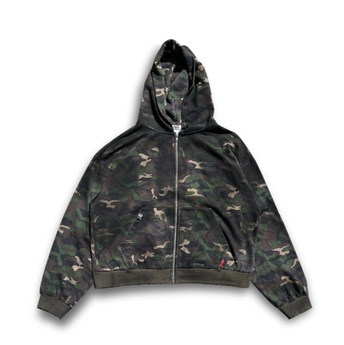 (택O) (새상품) 파코서플라이 pacosply 더티 메탈 후드집업 상품이미지2