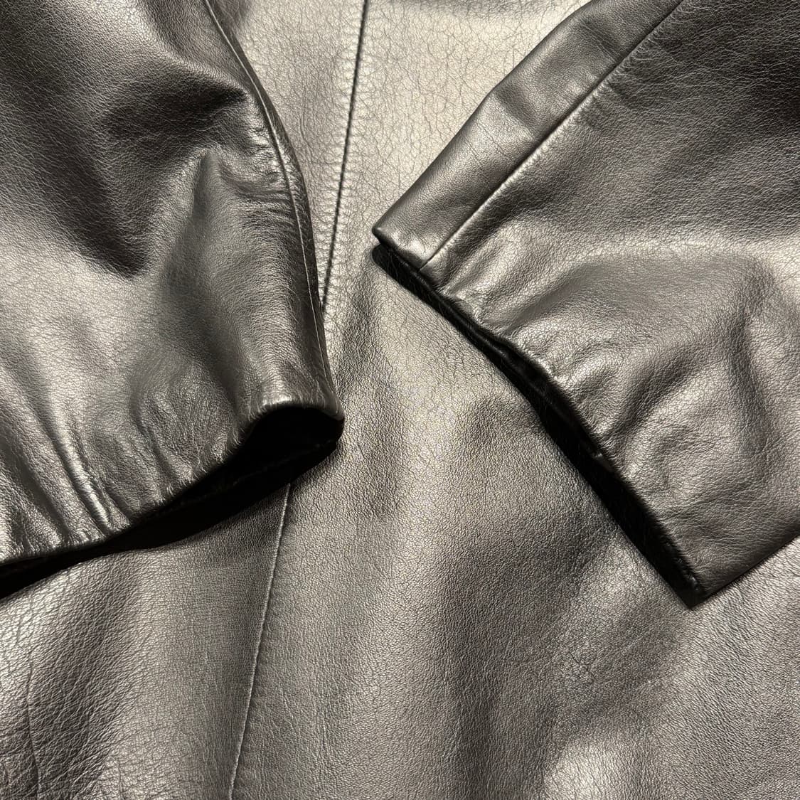 이모션 카우레더 카 코트 105 소가죽 자켓 상품이미지6