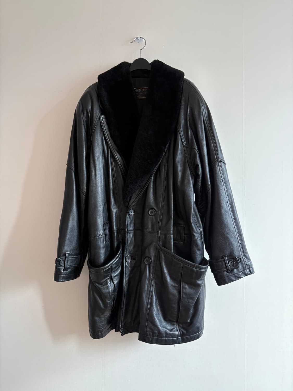 리얼레더 코트 상품이미지5