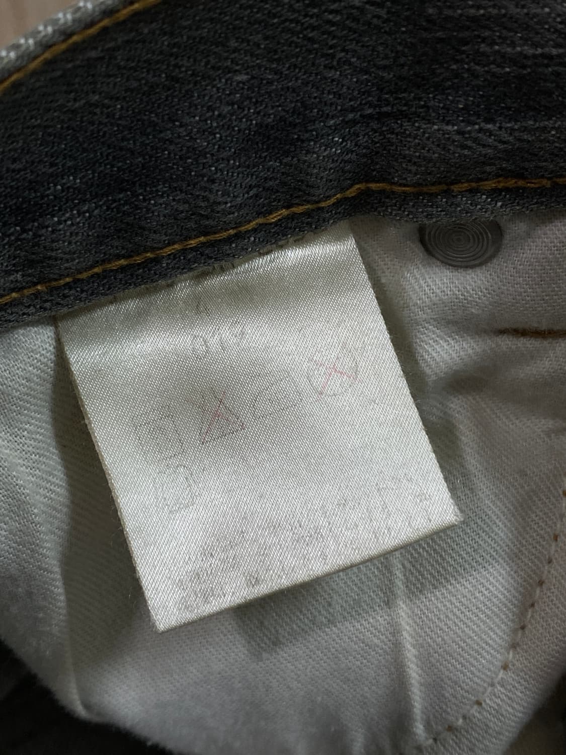 폴로 진스 슬림 부츠컷 데님 청바지 팬츠 그레이 W30 상품이미지4