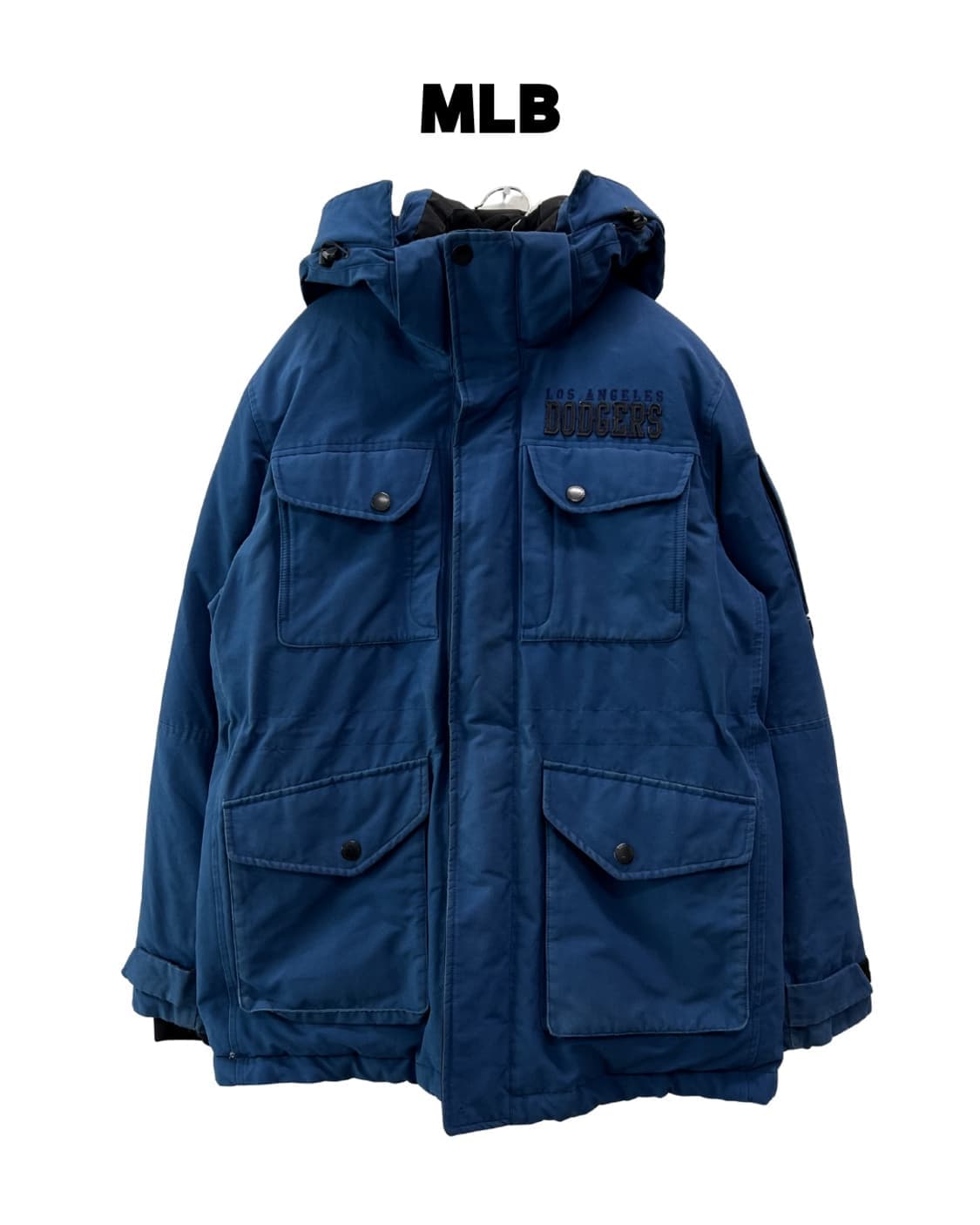 (100) MLB LA다저스 덕다운 야상 패딩 자켓 상품이미지1