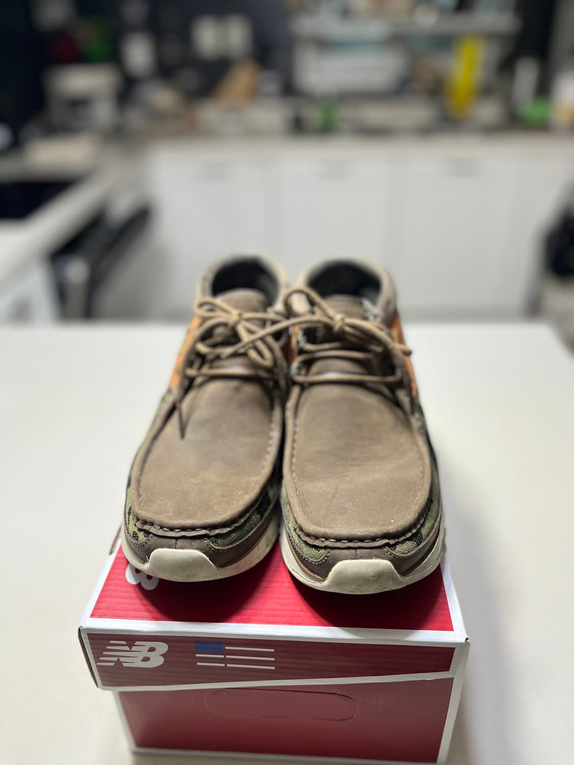 클락스x아트모스 토우이어 스카이 카모 부츠 상품이미지3