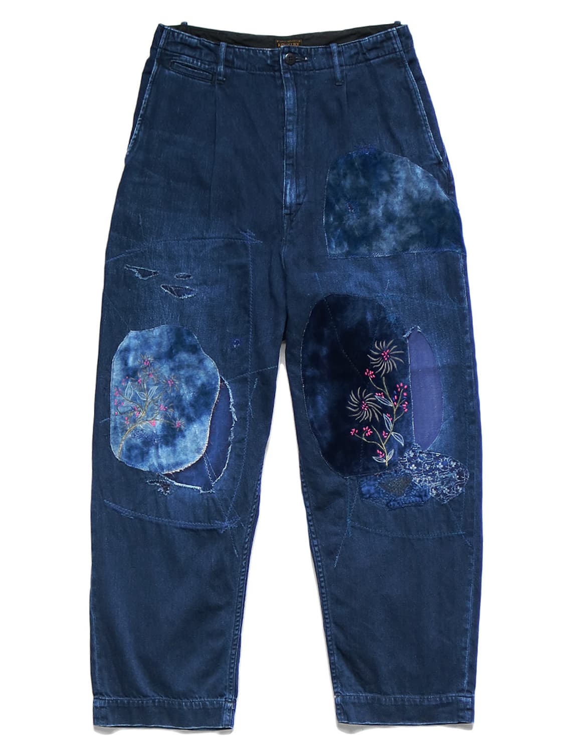 (4) 캐피탈 카츠라기 팬츠 인디고 상품이미지1