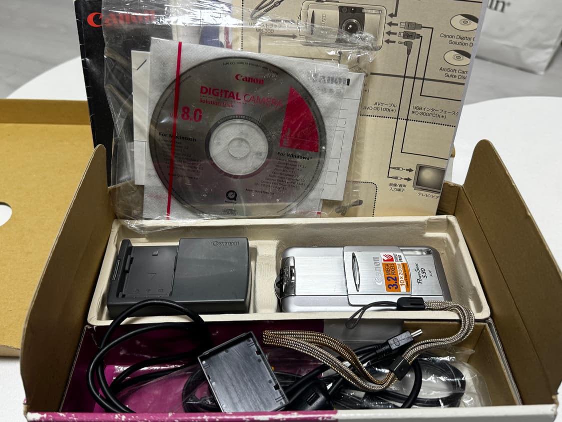 파워샷 s30 디카 풀박스 상품이미지2