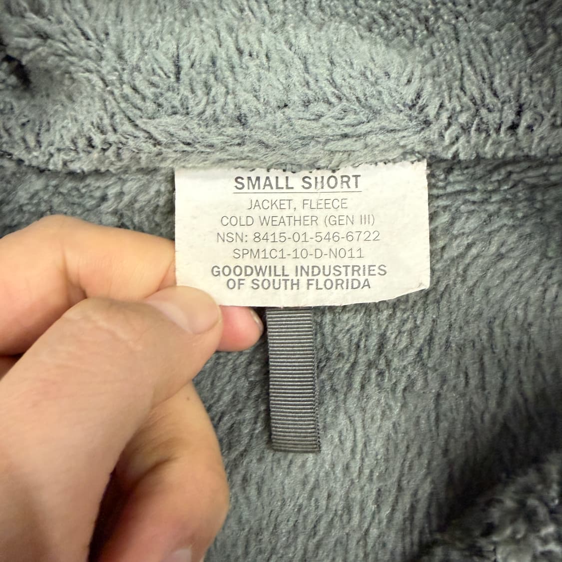 (S-S)미군 오리지널 ECWCS 후리스 자켓 상품이미지2