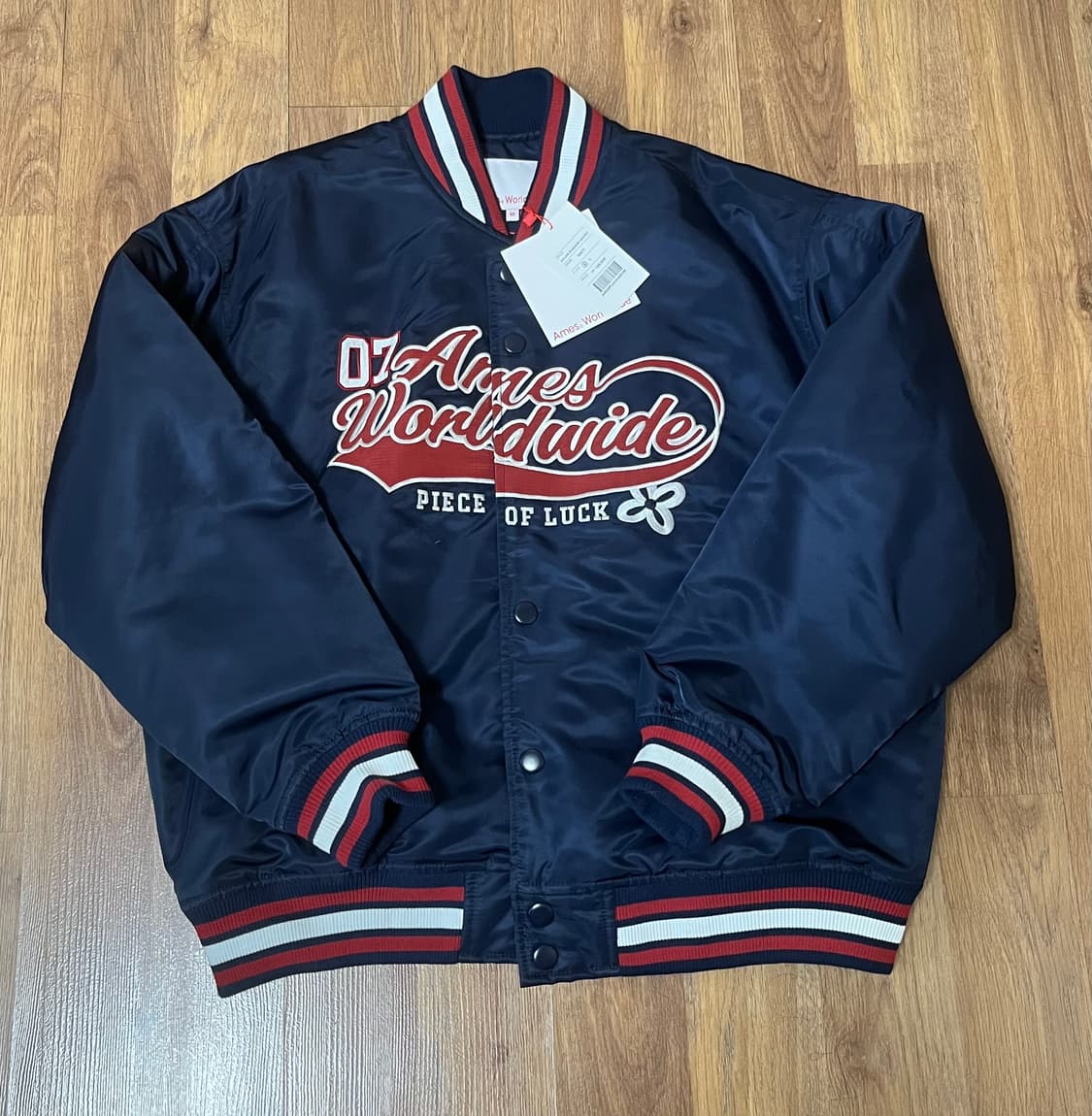 아메스월드와이드 바시티 자켓 아메스 바시티 자켓 상품이미지1