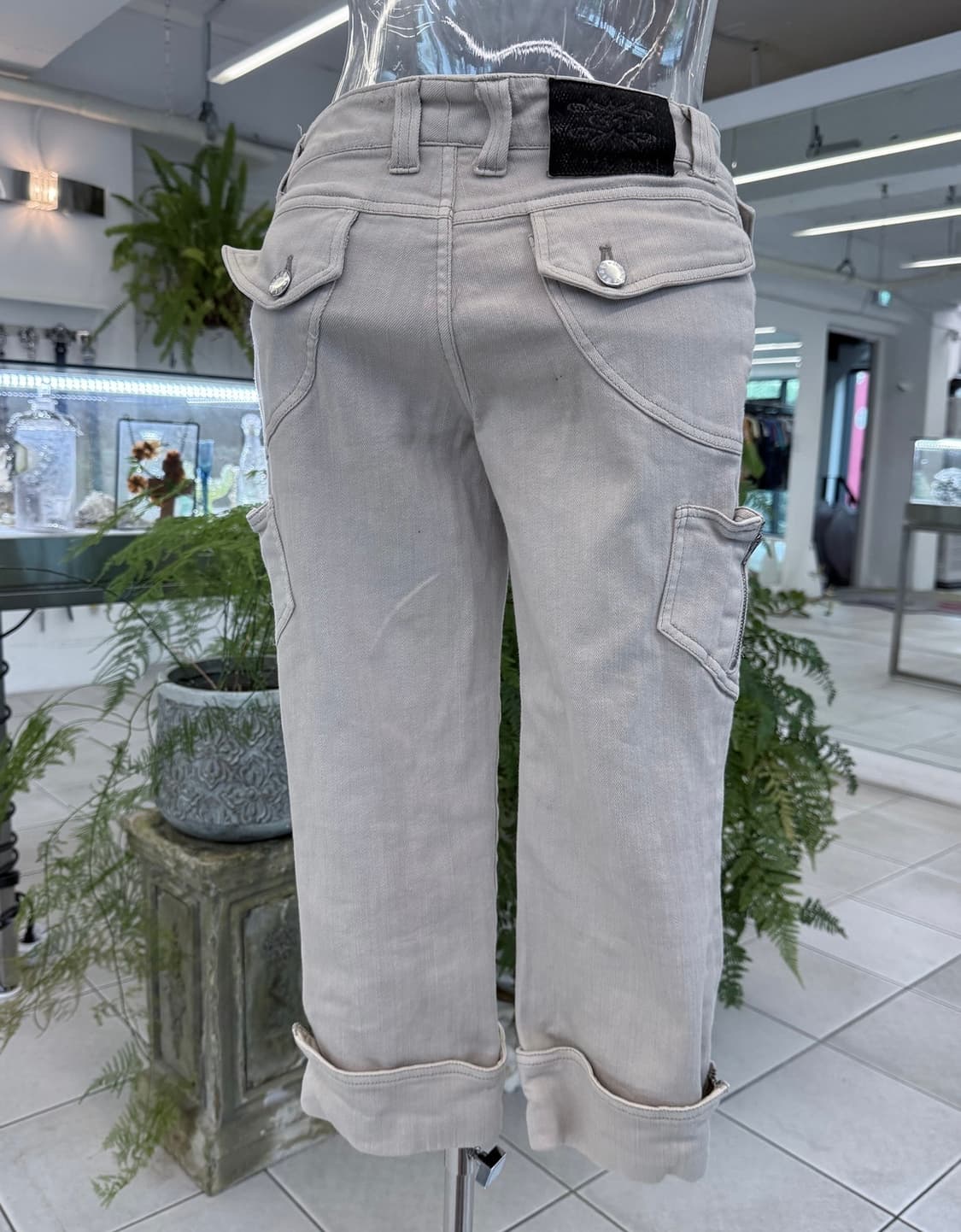 Pijomulvintage cargo capri pants 상품이미지2