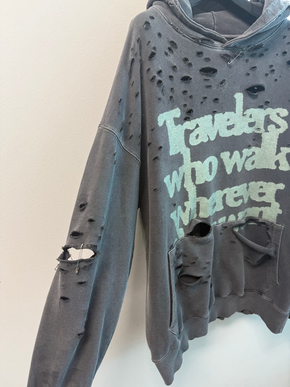 Distressed vintage hoodie  상품이미지5