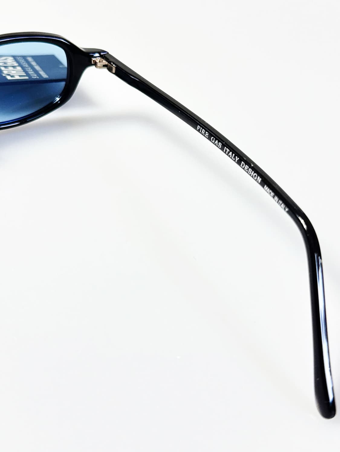 90s FIRE GAS 블랙 뿔테 스퀘어 틴트 빈티지 선글라스 상품이미지6