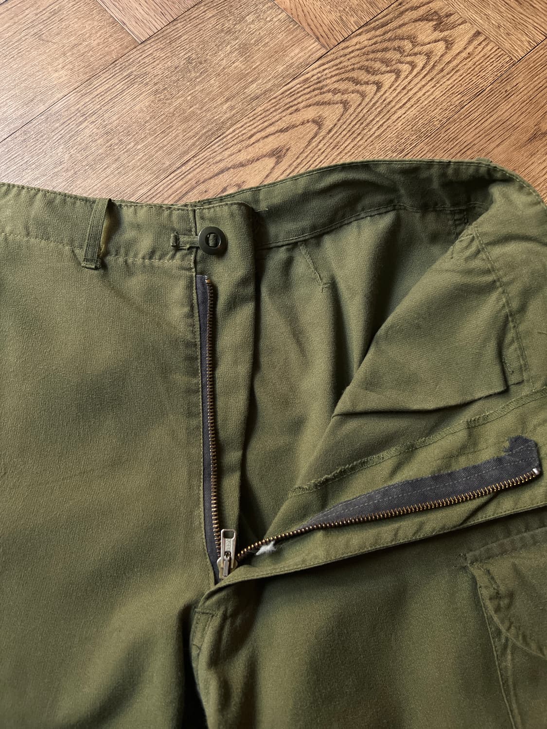 [30]90's 빈티지 캐나다군 필드 카고팬츠 상품이미지5