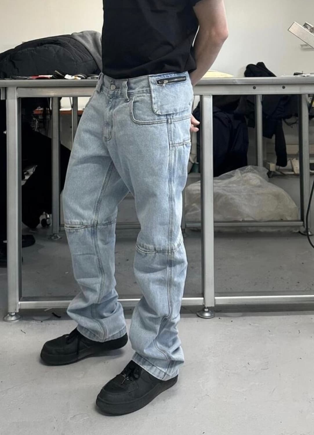 MPA Bag pants steel blue M 사이즈 상품이미지1