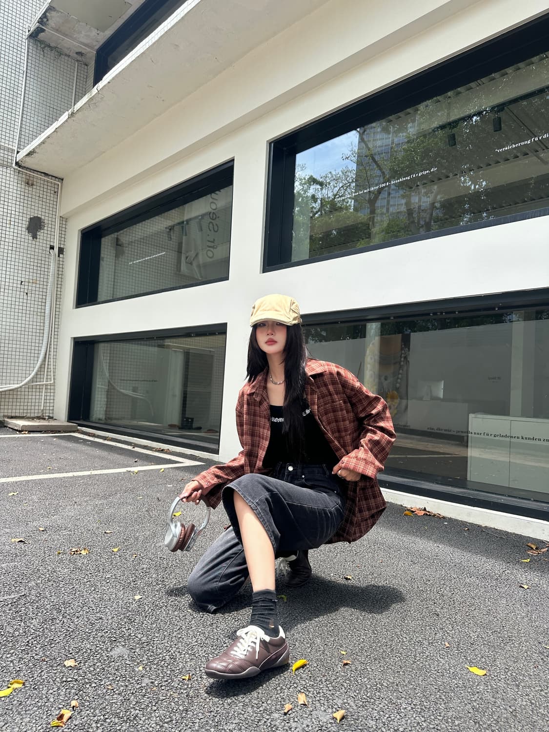 레트로 천연가죽  캐쥬얼화 (2color) 상품이미지10