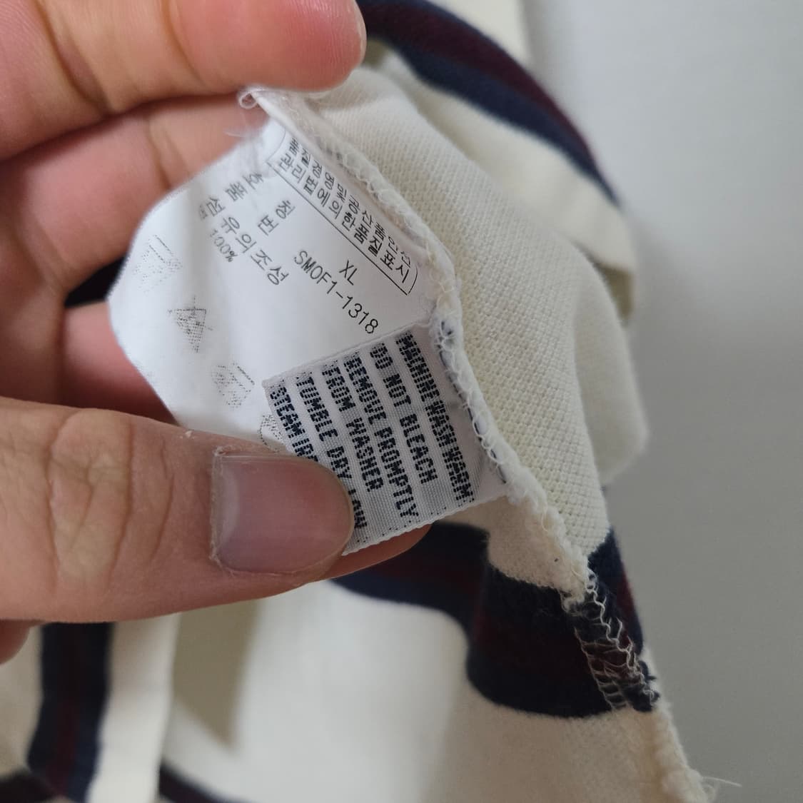 폴로랄프로렌 스트라이프 카라긴팔티셔츠 / 남성 티셔츠 상품이미지7