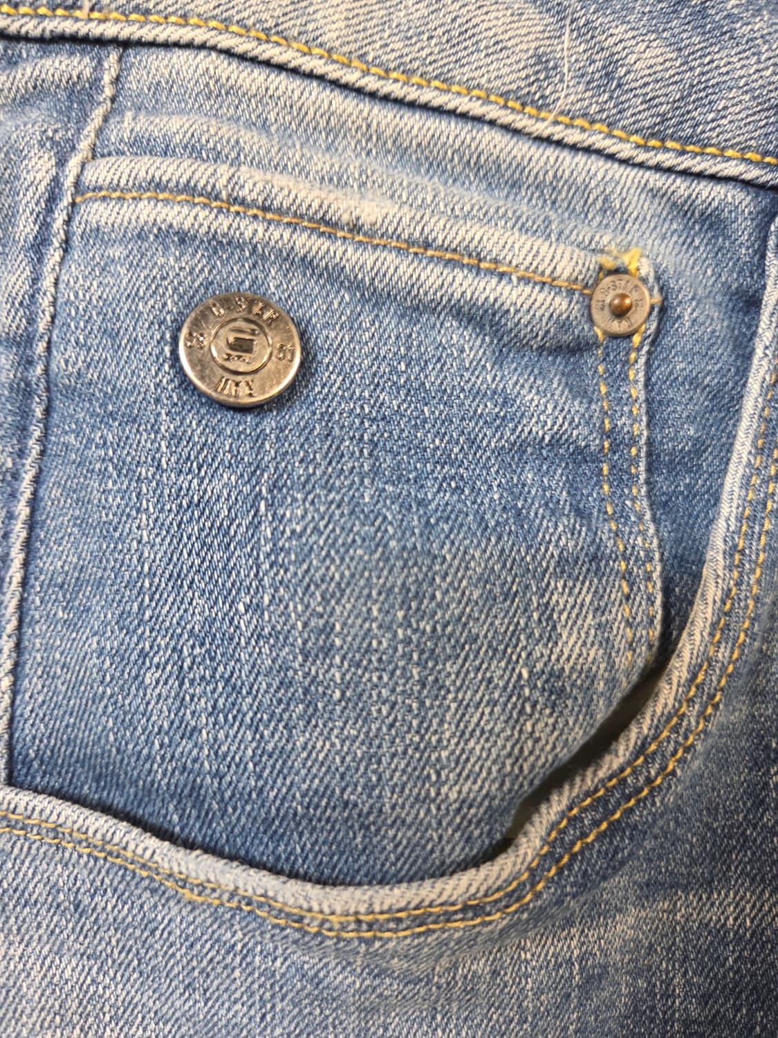 G-Star RAW 데미지 ARC 3D 청바지(W29/L28) 상품이미지3