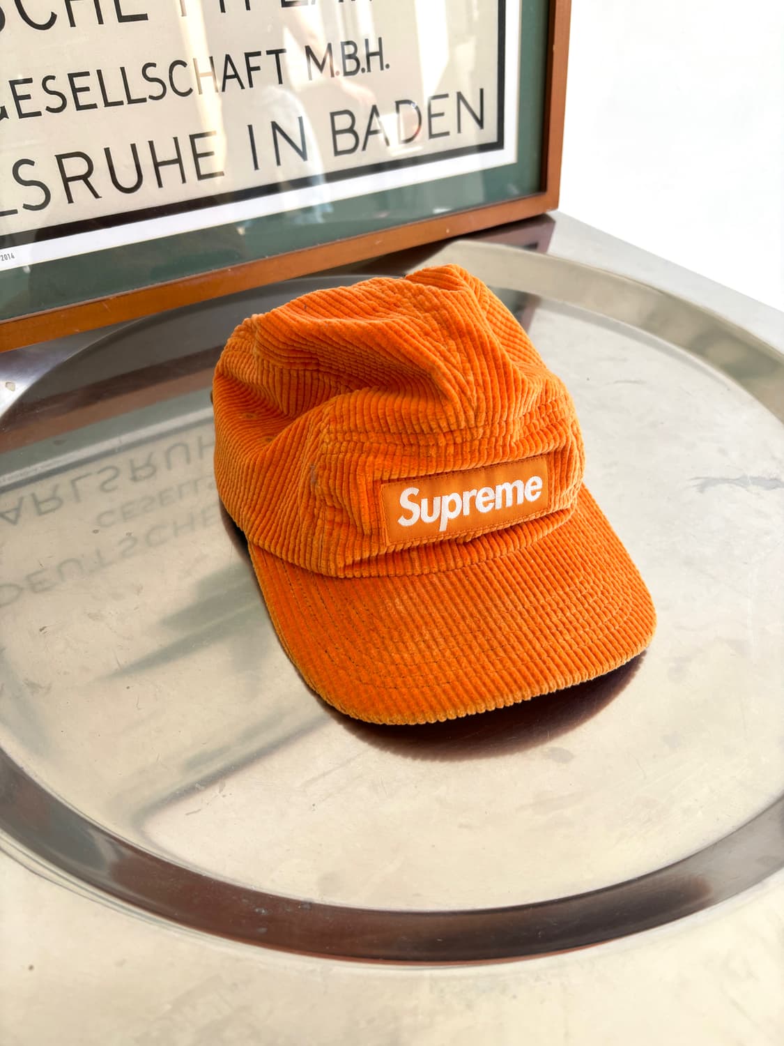 Supreme 코듀로이 캠프캡 상품이미지1