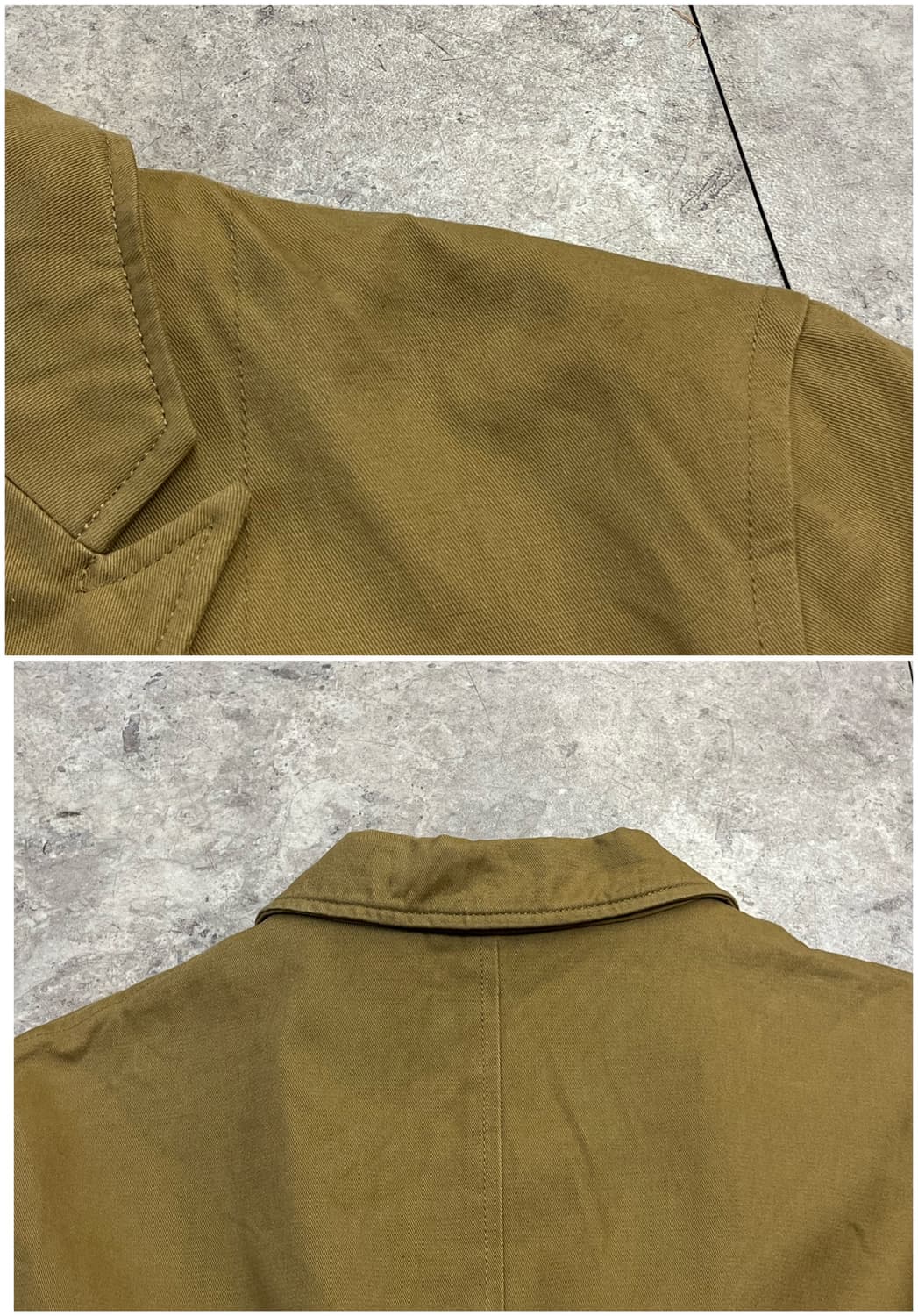 비슬로우 스탠다드 코튼 워크 자켓 카멜 L #csz2351 상품이미지7