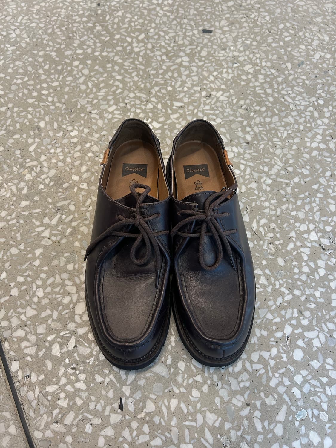 Classico Brown Leather Shoes 상품이미지2