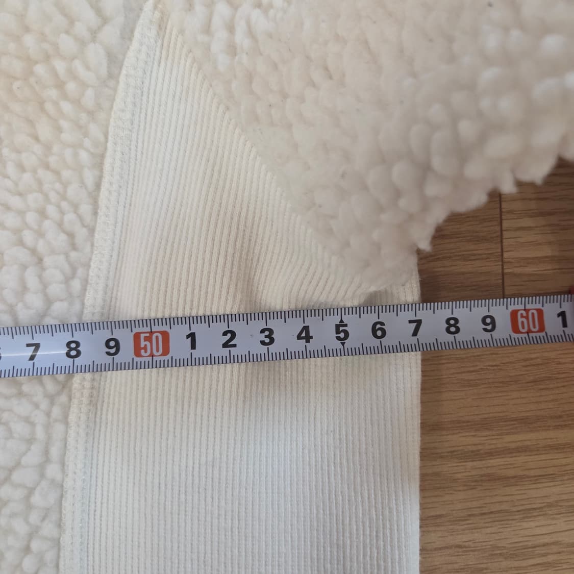 내셔널지오그래픽 뽀글이 티셔츠 L 아이보리 상품이미지8