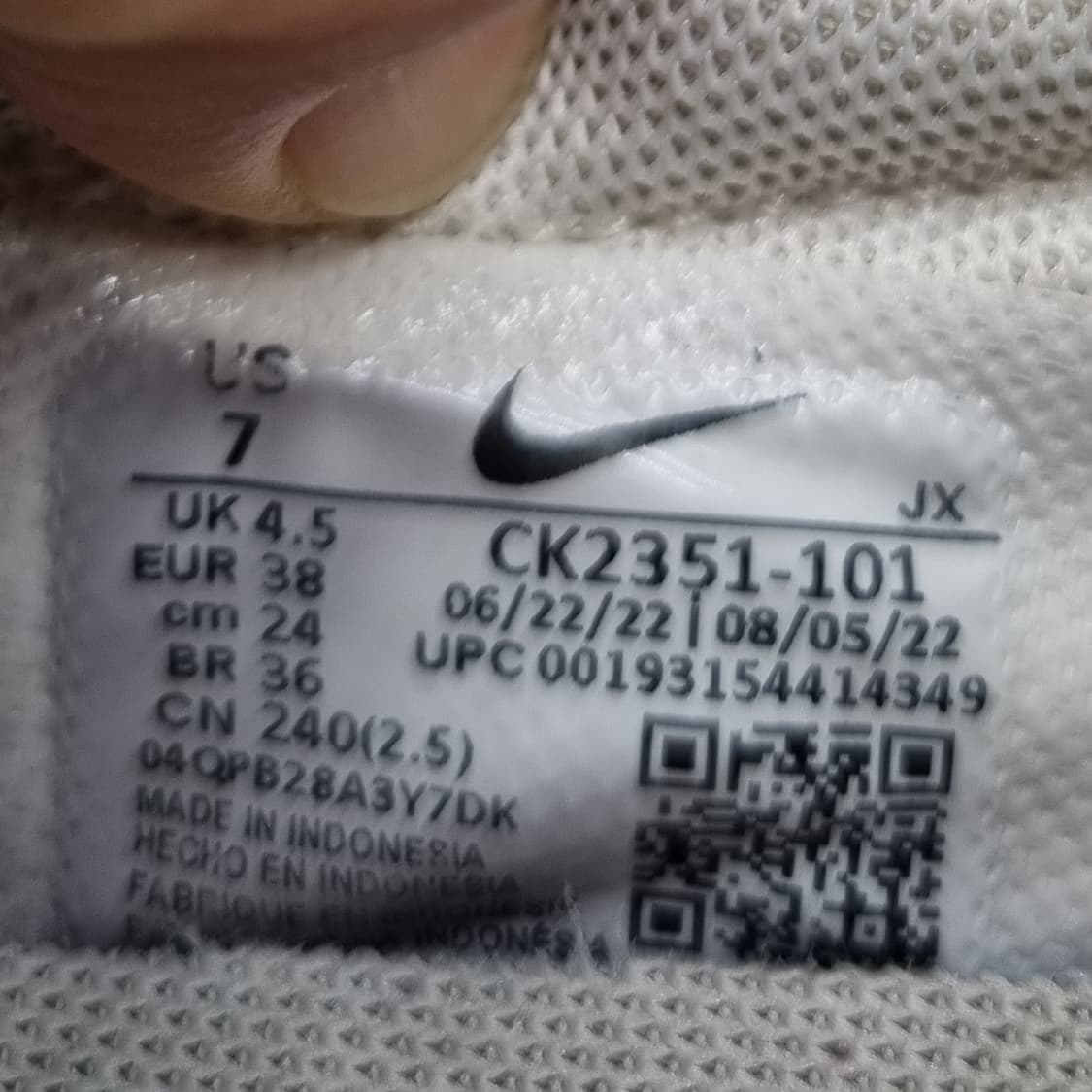 나이키 데이브레이크 여성운동화240  상품이미지6